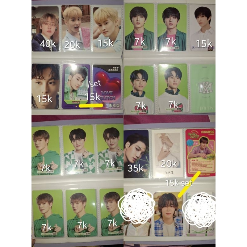 NCT U NCT Dream NCT 127 Photocard album istj dicon trading card