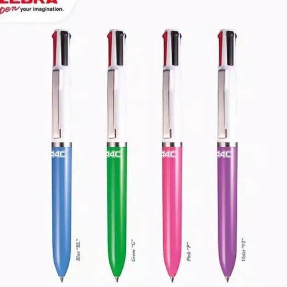 

BIG DISCOUNT Pen 4 Warna Zebra A4C 7 mm