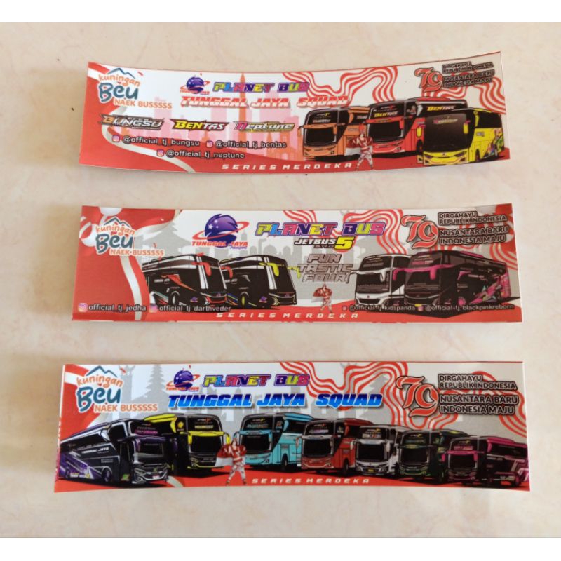 

stiker ori tunggal jaya edisi kemerdekaan