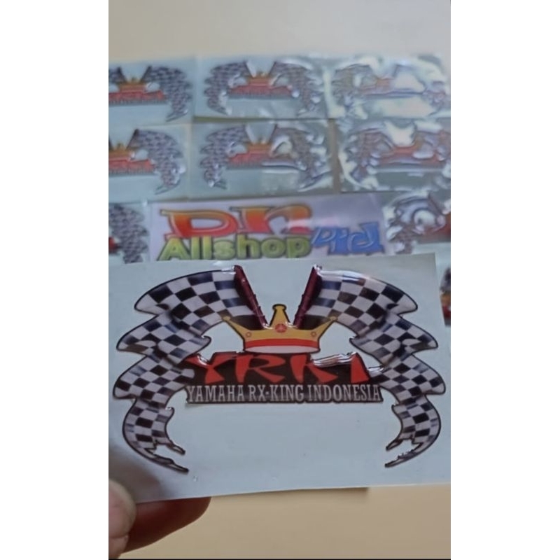 STIKER TIMBUL 3D EMBLEM YRKI INDONESIA