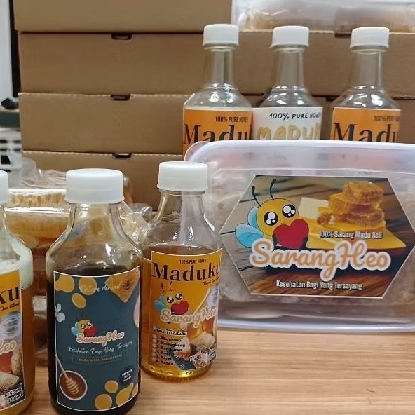 

Madu Murni Alami Asli / Maduku SarangHeo 100% Pure Honey / Madu Asli Original Banyak Jenis Lengkap Murah