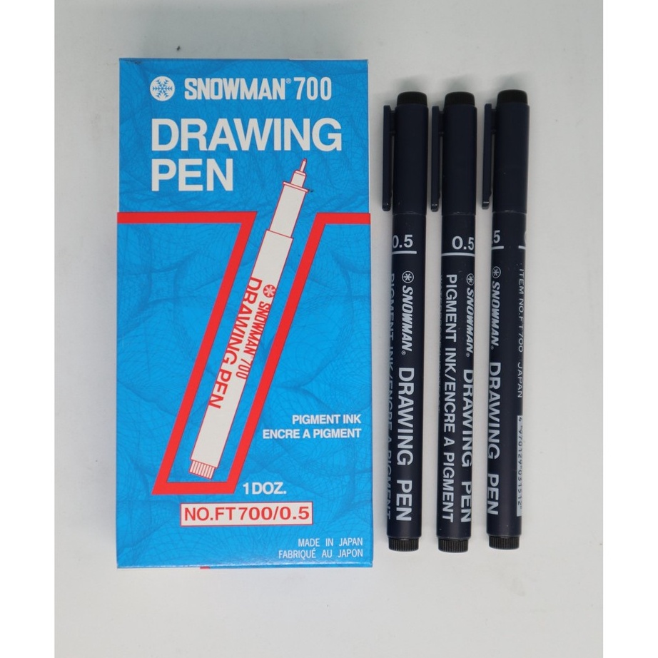

PROMO BESAR Drawing Pen Snowman FT7
