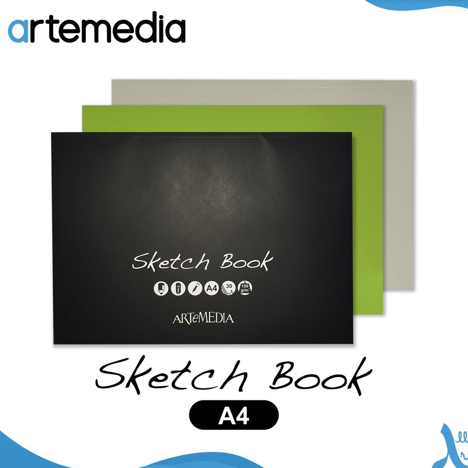 

BIG PROMO Artemedia A4 Drawing Paper Pad Sketchbook