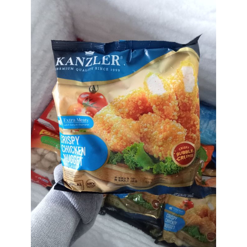 

Kanzler chicken nugget crispy 450gr