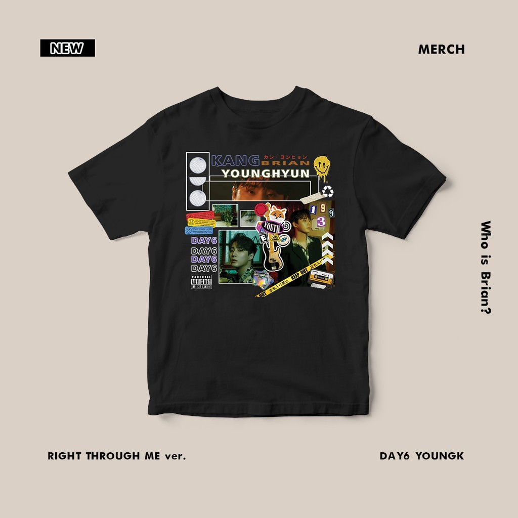 DAY6 T-SHIRT (Right Through Me ver.)