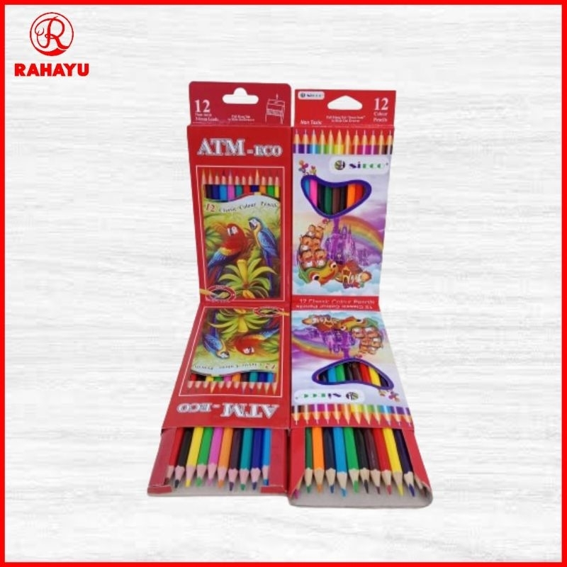 

WATER COLOUR PENCIL 12 WARNA
