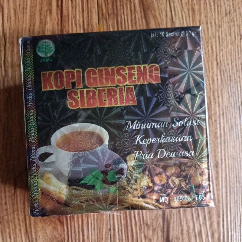 kopi gingseng siberia isi 10