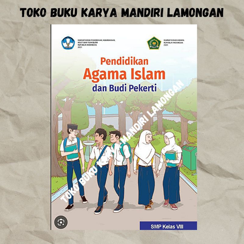 buku PAI budi pekerti kelas 8 Diknas