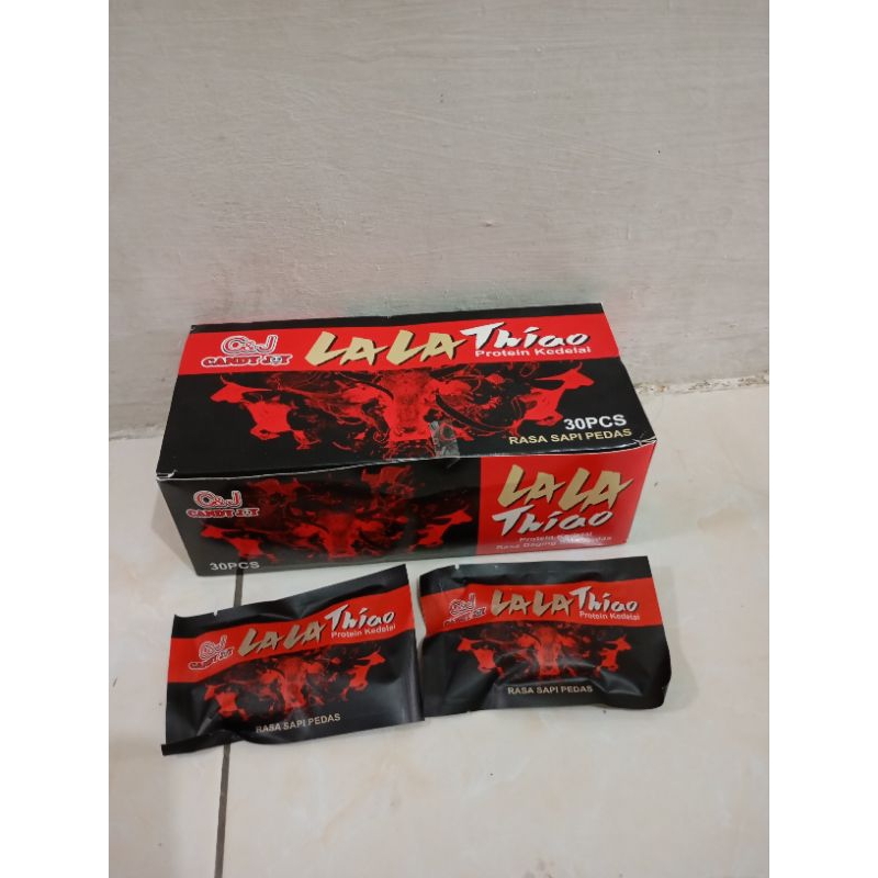 

LALA THIAO | Cemilan viral Rasa Sapi pedas isi 30 pcs