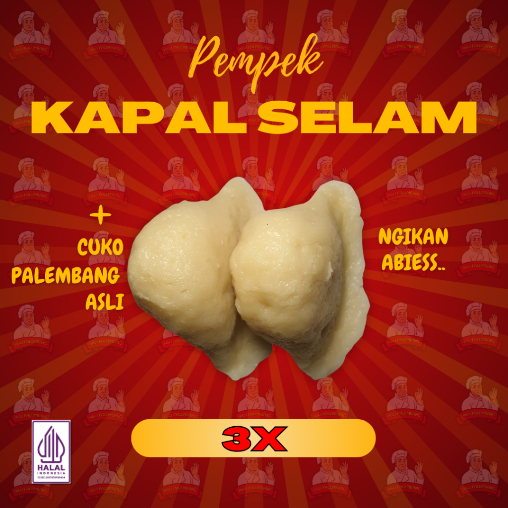 

PEMPEK PALEMBANG TENGGIRI ASLI KUALITAS PREMIUM - KAPAL SELAM