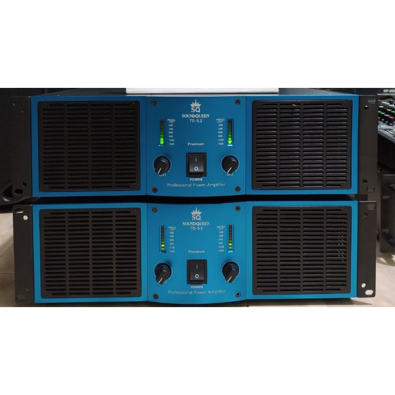 Power Amplifier Soundqueen TD5.2 Original Premiumclass TD class 2x2500watt