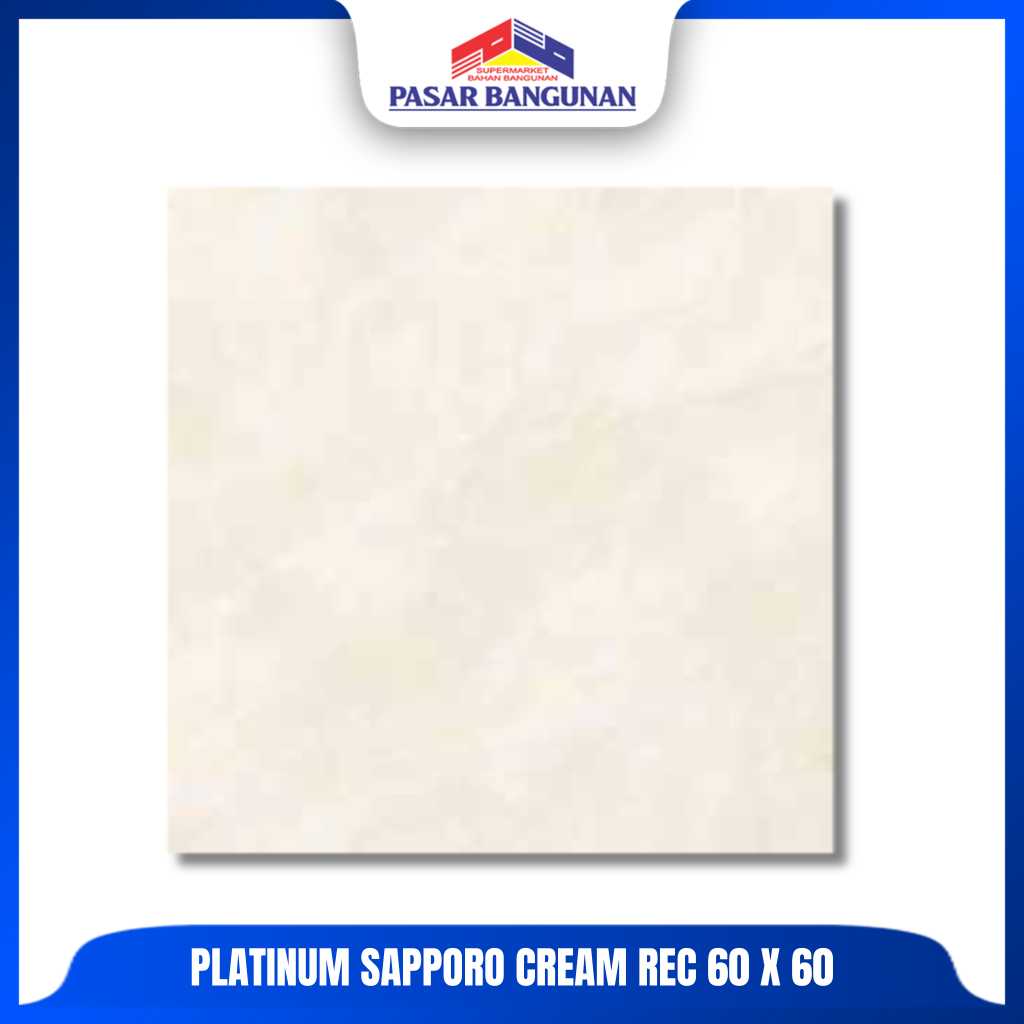 Platinum Keramik Sapporo Cream Rec 60x60