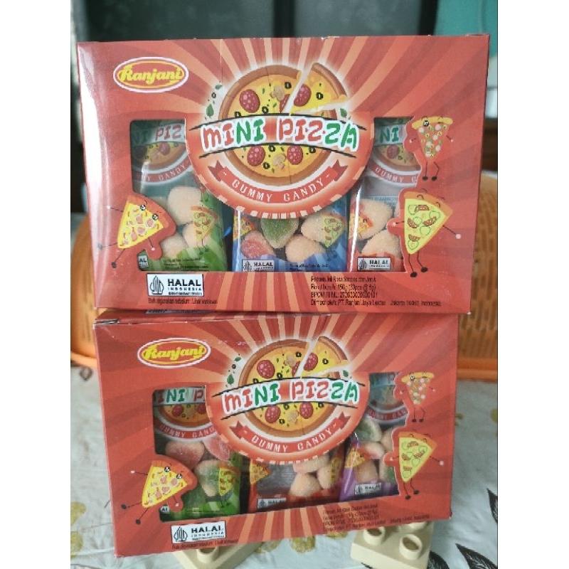 

Mini Pizza Gummy Candy