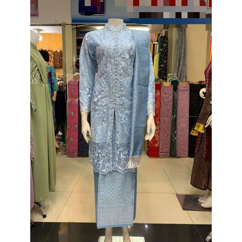 set kebaya mewah/set kebaya brukat payet /kebaya modern/kebaya ibu besan/kebaya kondangan//kebaya ib