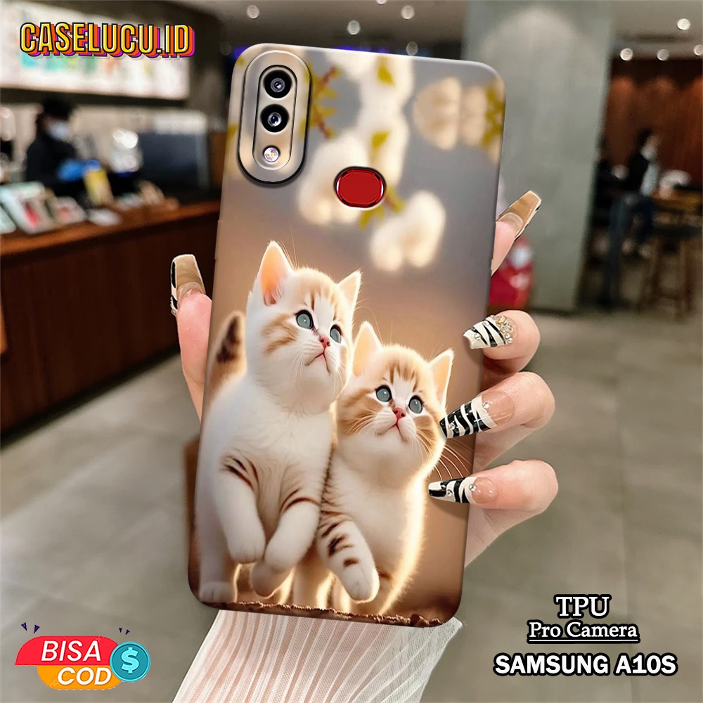Casing Hp Samsung A10S Terbaru Fashion Case Kucing Case Hp Samsung A10S Soft Case Hp Samsung A10S Ke