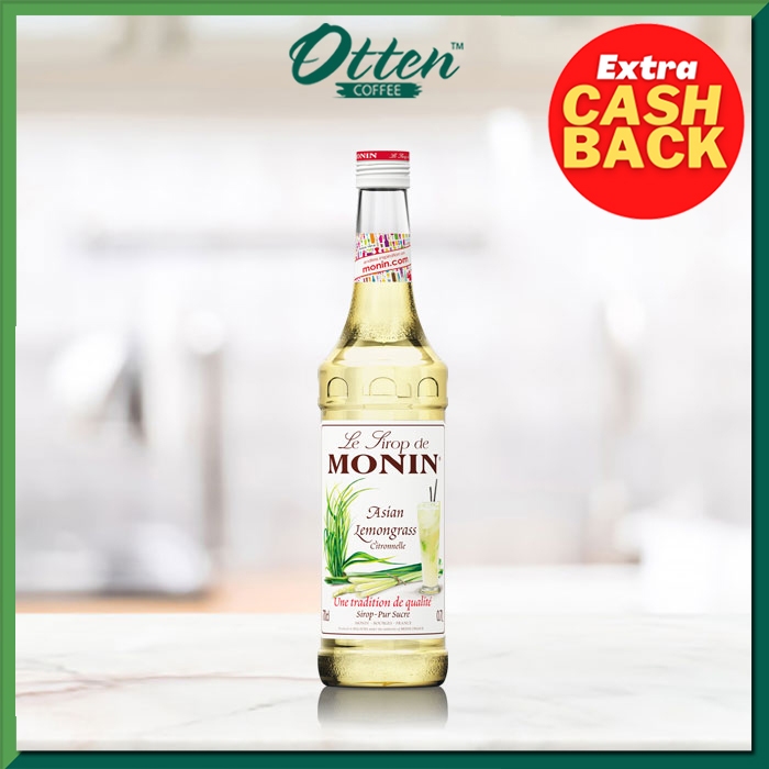 

Monin - Syrup Asian Lemongrass (700 ML) -Sirup Minuman Rasa Serai