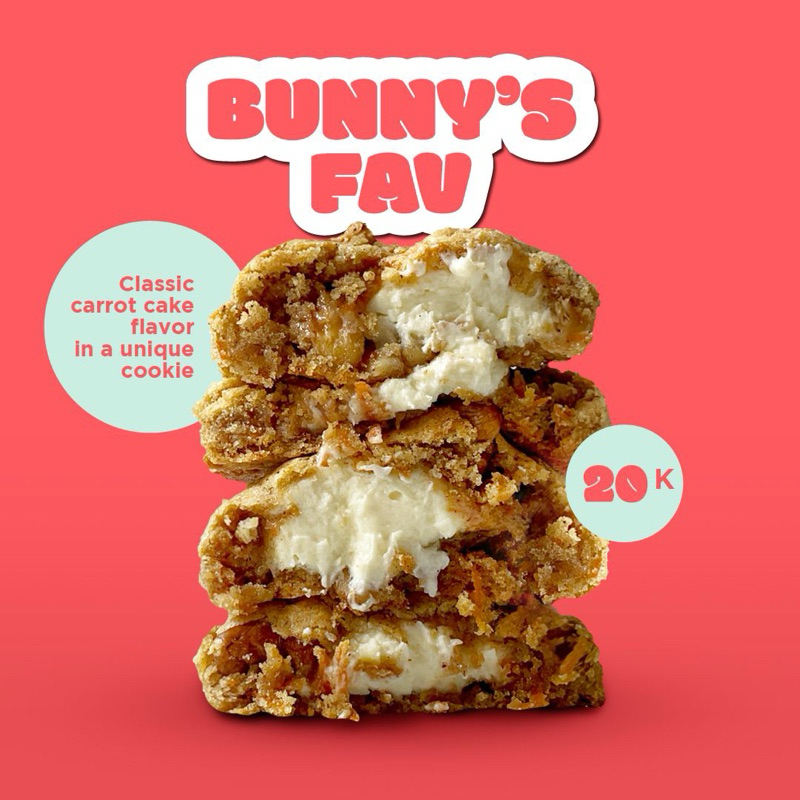 

Soft Baked Cookies Bunny’s Fav Carrot Cookies