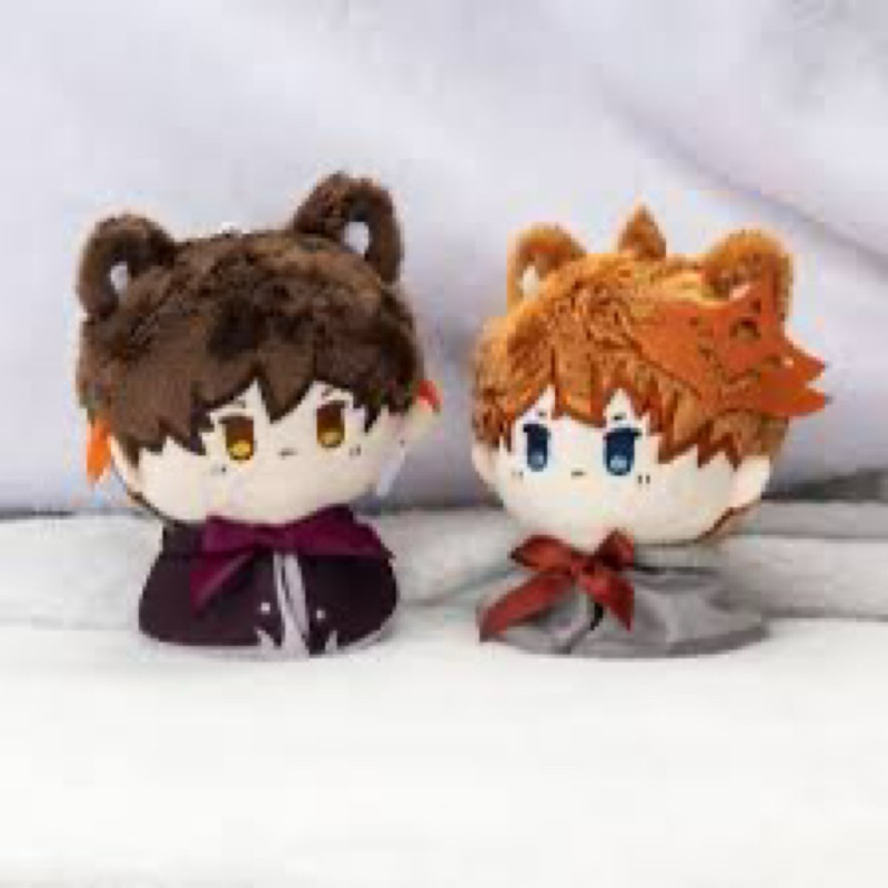 BONEKA KEYCHAIN GANCI GENSHIN IMPACT ZHONGLI TARTAGLIA CHILDE - RARE
