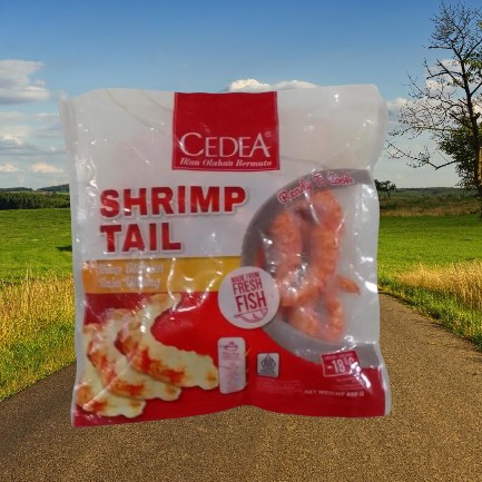 

Cedea Shrimp Tail Ikan Olahan Rasa Udang 450 gram