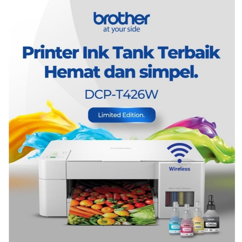Brother Printer Ink Tank DCP-T426W Print Scan Copy T426W - Original