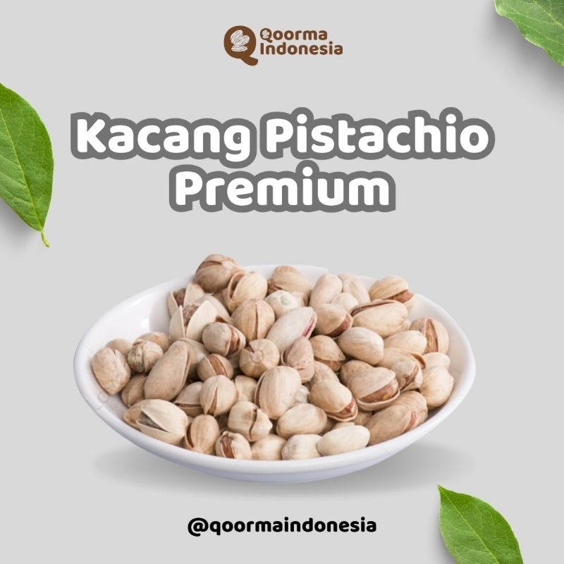 

Kacang Pistachio Cangkang Premium 500 Gram | Oleh-Oleh Haji Umroh