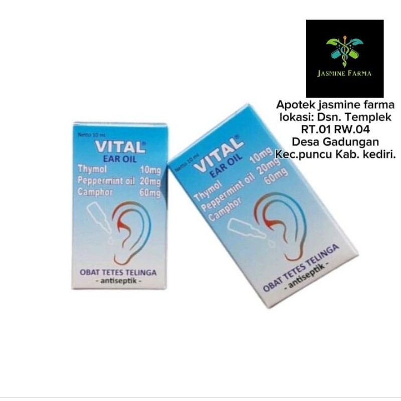Vital Ear Oil (Obat tetes telinga)