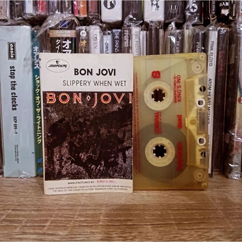KASET PITA ORI Bon Jovi - Slippery When Wet