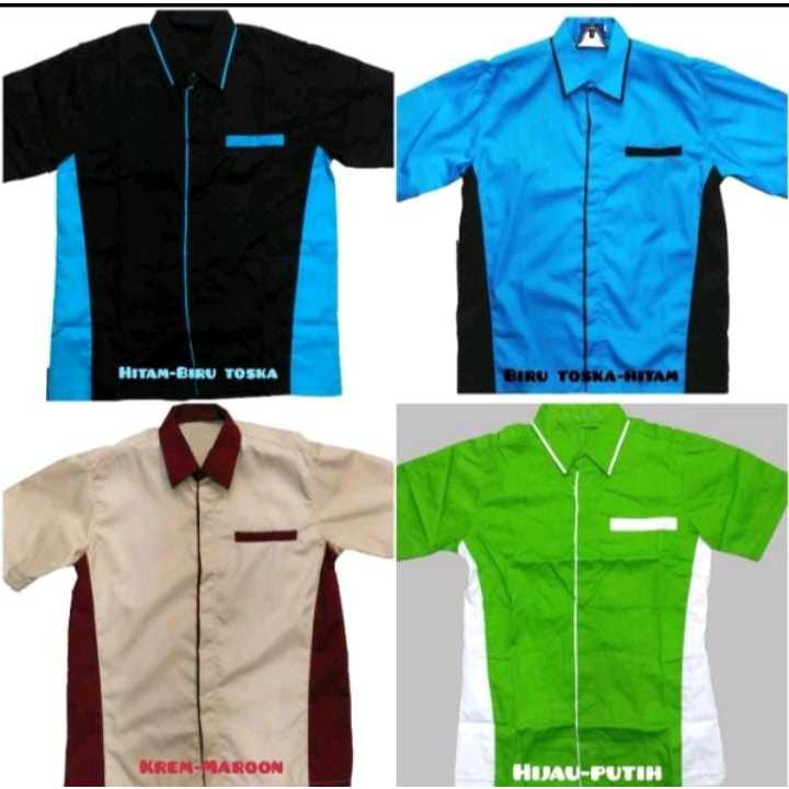 KEMEJA SERAGAM KERJA/KEMEJA KERJA LAPANGAN/SERAGAM MEKANIK