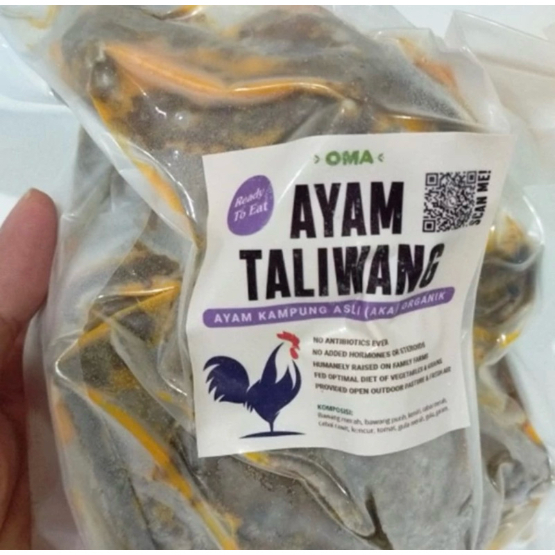 

OMA Ayam Kampung Bumbu Taliwang (siap masak)