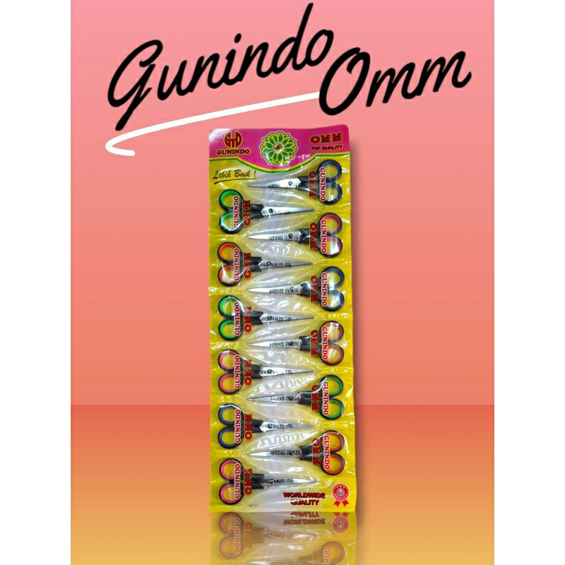

1 RENTENG = 12 BIJI Gunting GUNINDO OMM