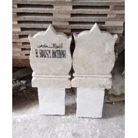 PATOK MAKAM MARMER,BATU NISAN,BATU NISAN MARMER,PATOK MAKAM BATU