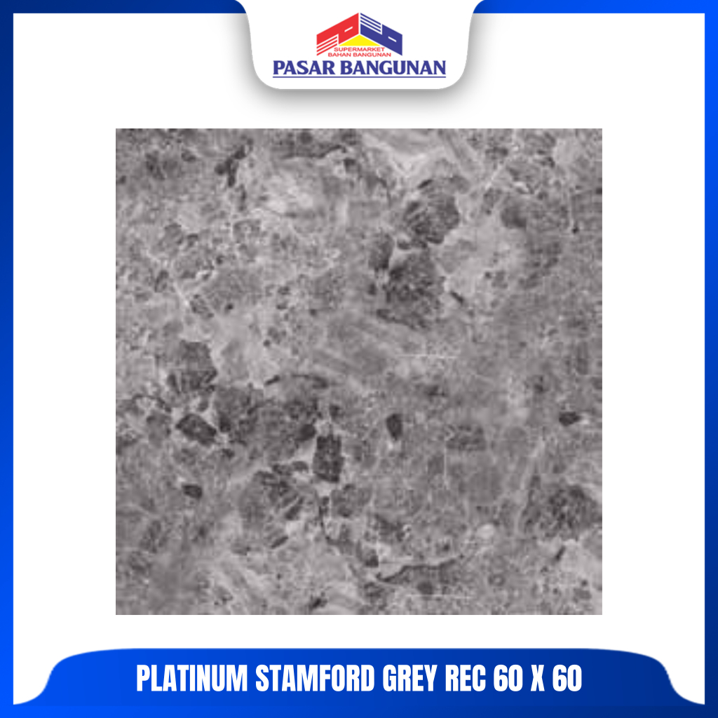 Platinum Keramik Stamford Grey Rec 60x60