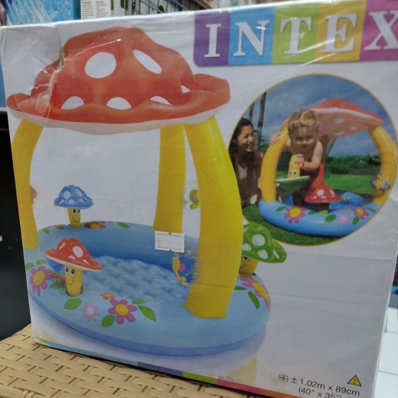 intex 57407 Mushroom Baby Pool merk intex