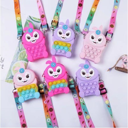 TAS POP IT ANAK / TAS SLINGBAG ANAK POP IT / POP IT TAS
