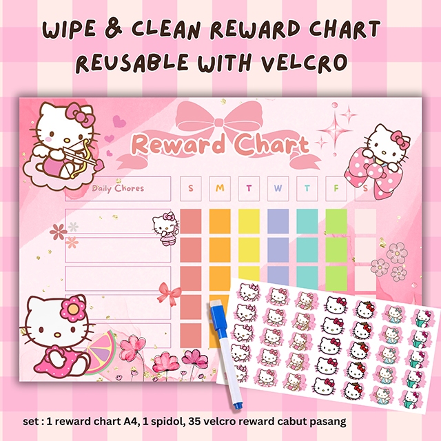 

reward chart weekly planner tabel reward anak jadwal pelajaran