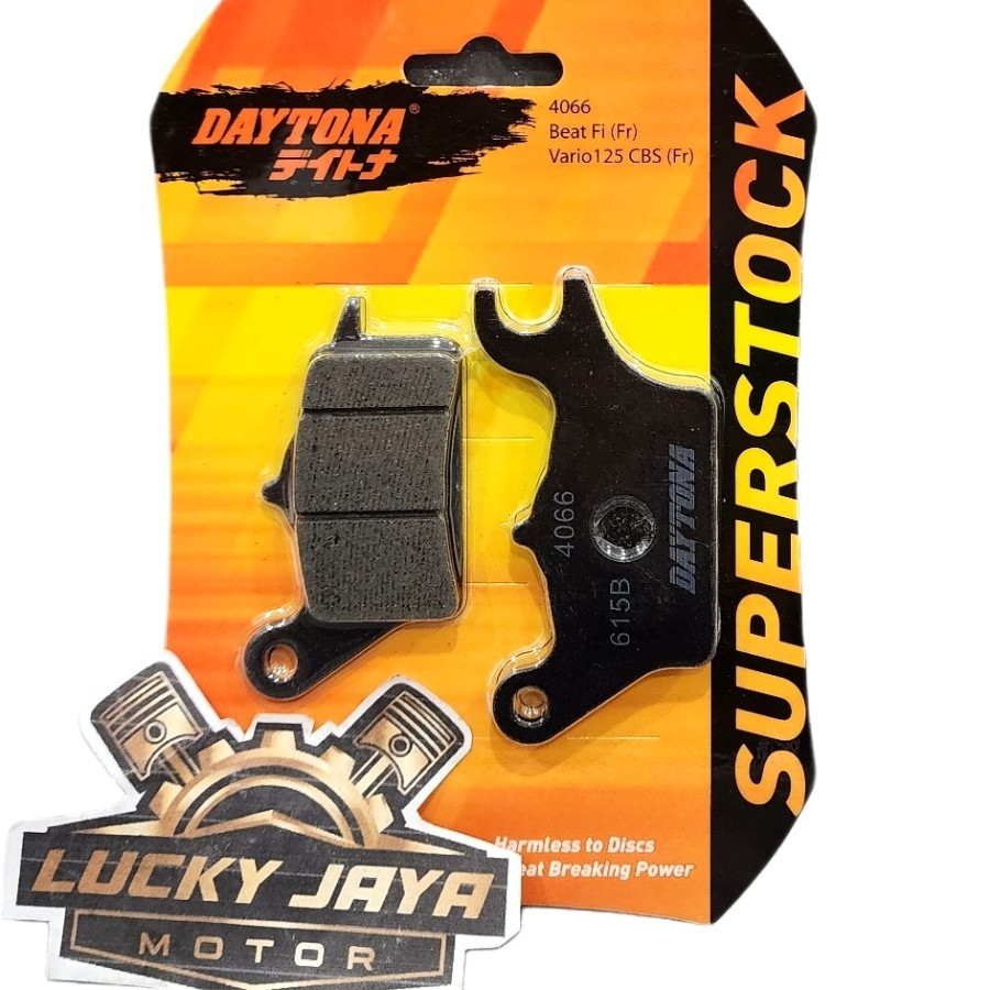 Diskpad Discpad Kampas Rem Depan daytona 4066 Beat fi Scoopy Fi Spacy Vario 125 Vario 150 Old Lama V