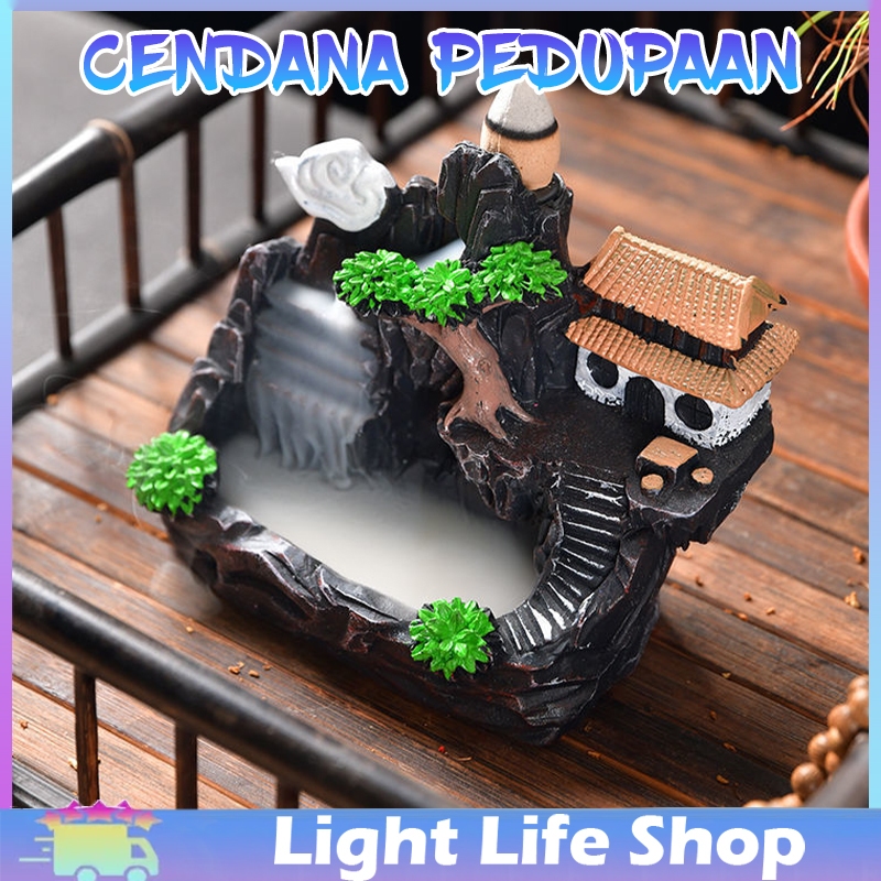 Backflow Incense Burner Home Inoor Sandalwood Incense Incense Burner Creative Ornament