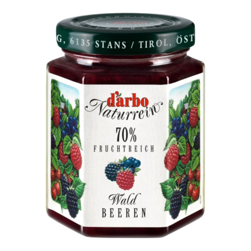 

DARBO D’ARBO Selai Buah 200 gr fruit jam fruit spread import Austria