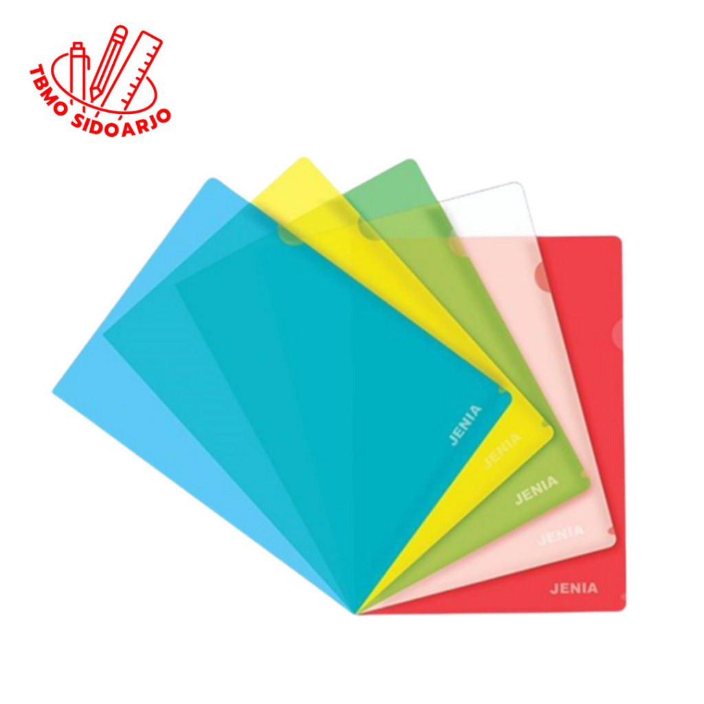 

Map L / Map Plastik Jenia Per Pack Isi 12 pcs