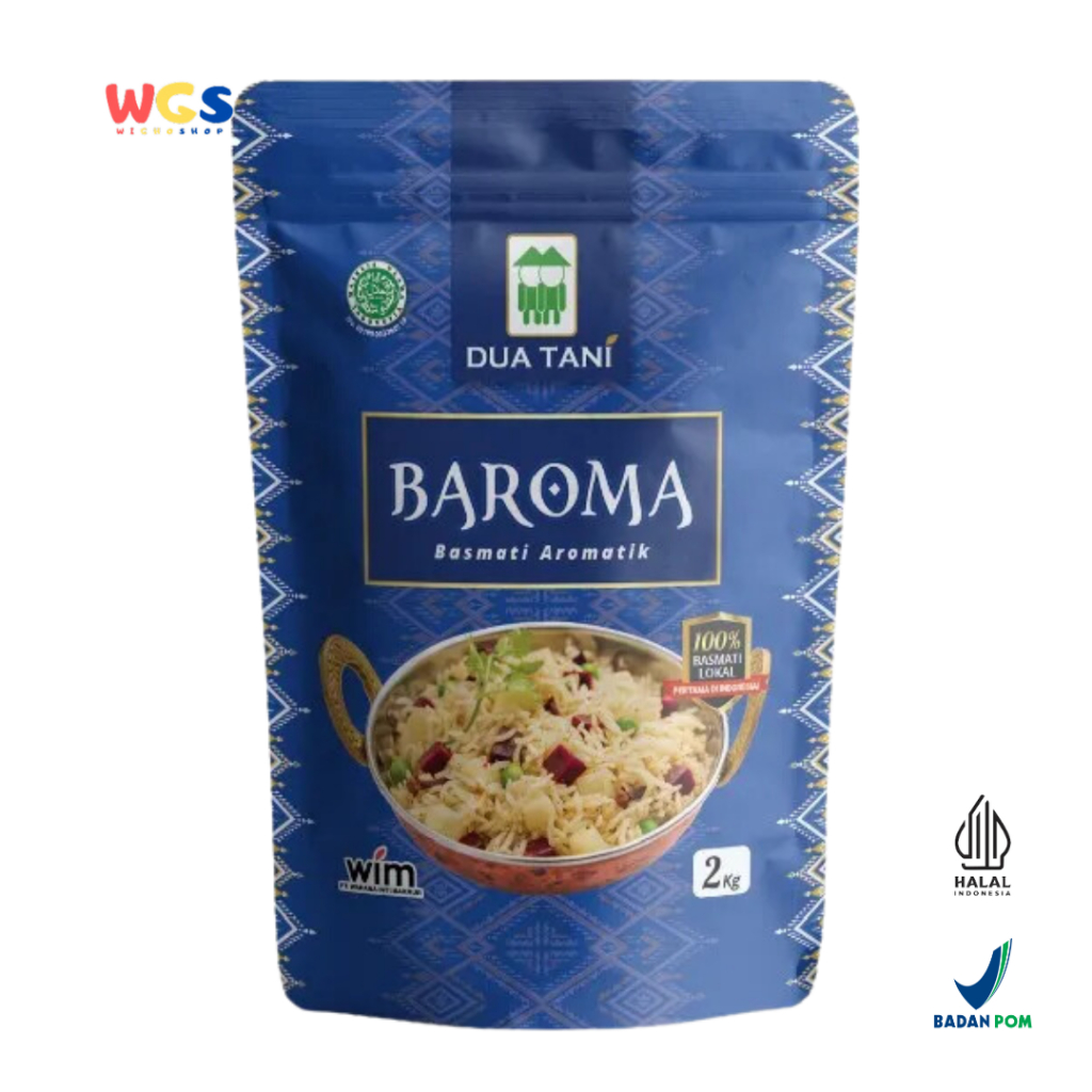 

DUA TANI Baroma Beras Basmati Aromatik Indonesia 2kg