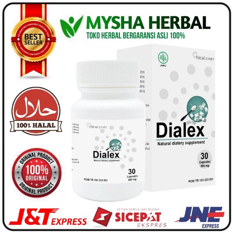 DIALEX Obat Diabetes Kencing Manis Dialex Asli Original BPOM