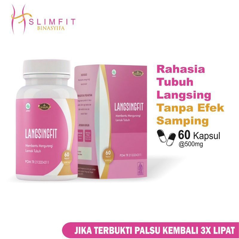 Obat Diet Herbal Ampuh - Pelangsing Badan - Peluntur Lemak Dan Pengecil Perut Buncit Langsingfit Bod