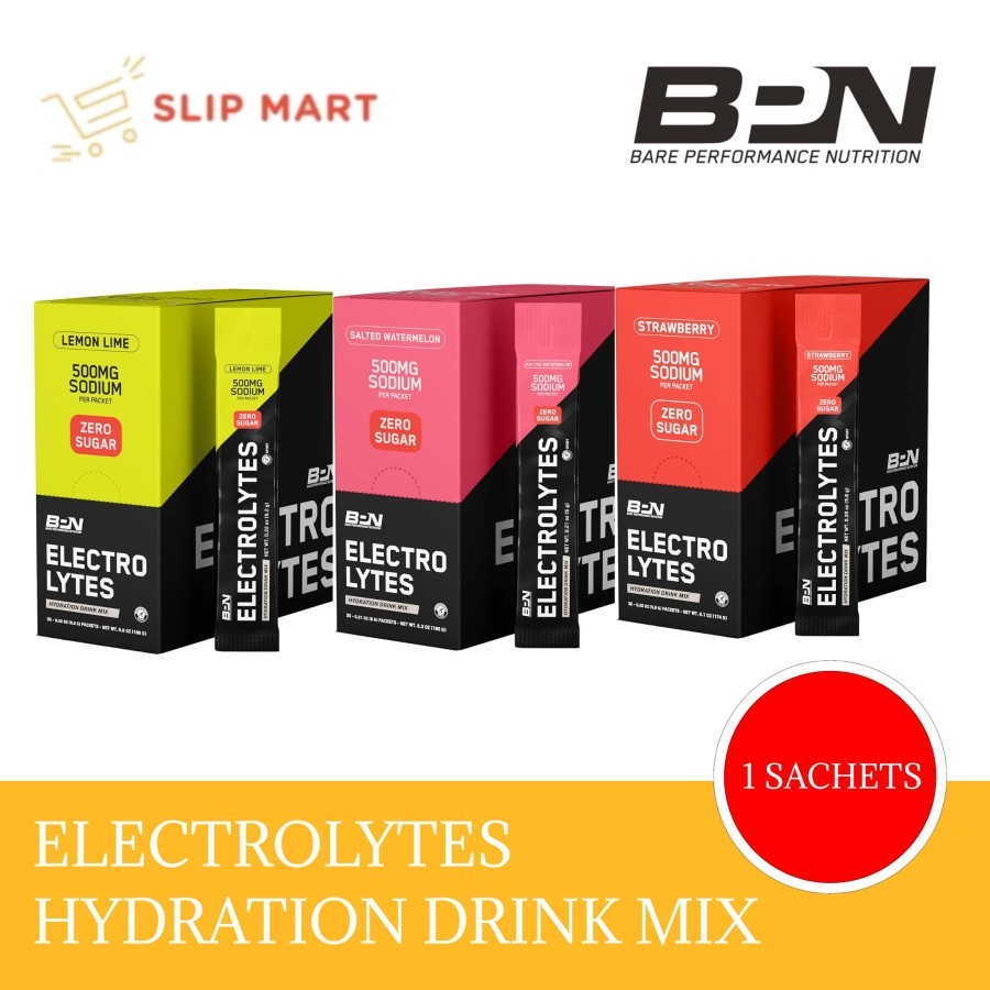 

Bare Performance Nutrition Electrolytes Hydration Drink Mix