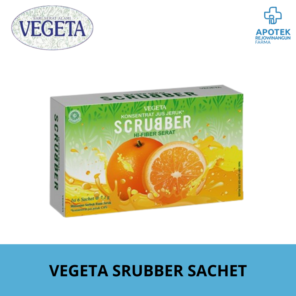 

Vegeta Scrubber untuk Penuhi Kebutuhan Serat/Sachet