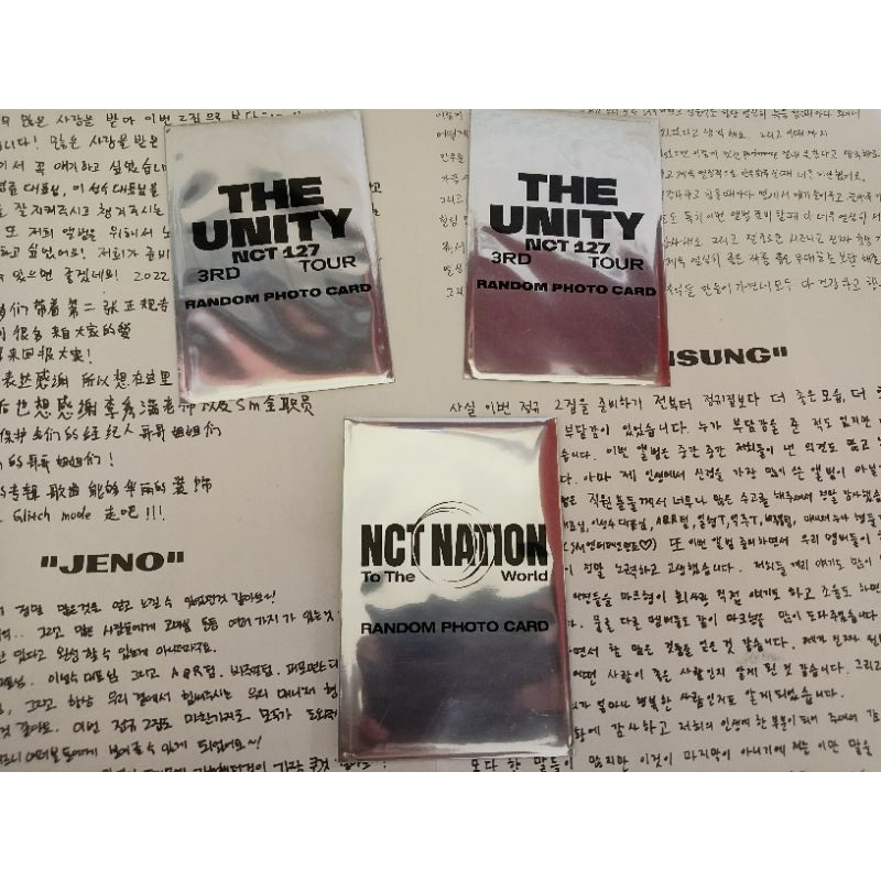 

[Canaya] Random Photocard MD Concert Japan | THE UNITY | NCT Nation