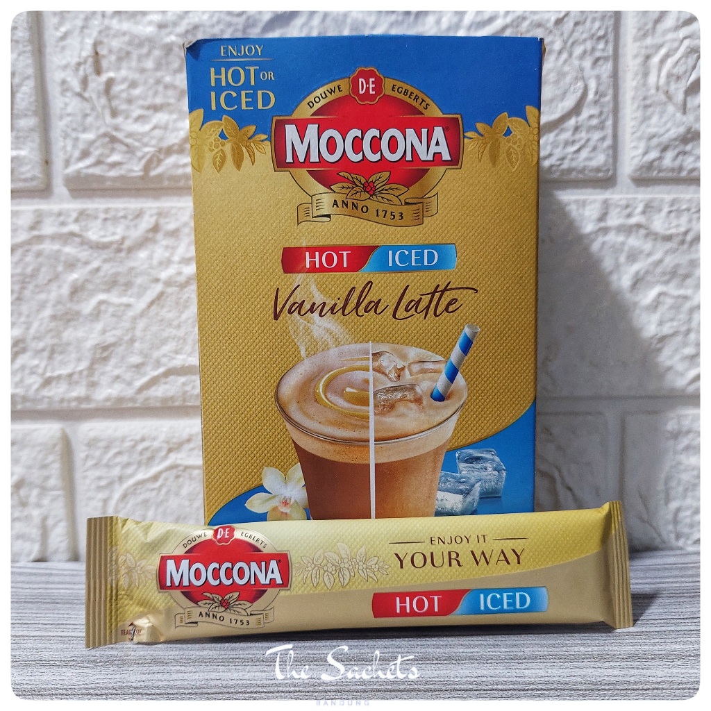 

Moccona Hot or Iced Vanilla Latte Sachet