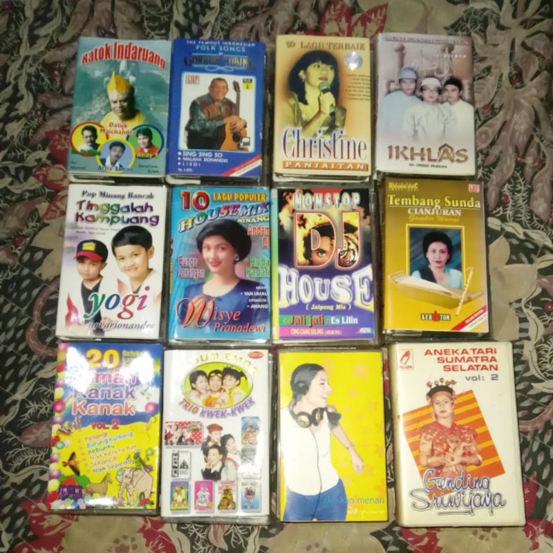 CUCI  STOK  KASET  PITA   CAMPUR