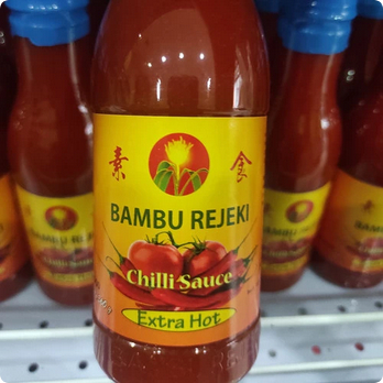 

[PPJ] vegetarian bambu rejeki chili sauce extra hot