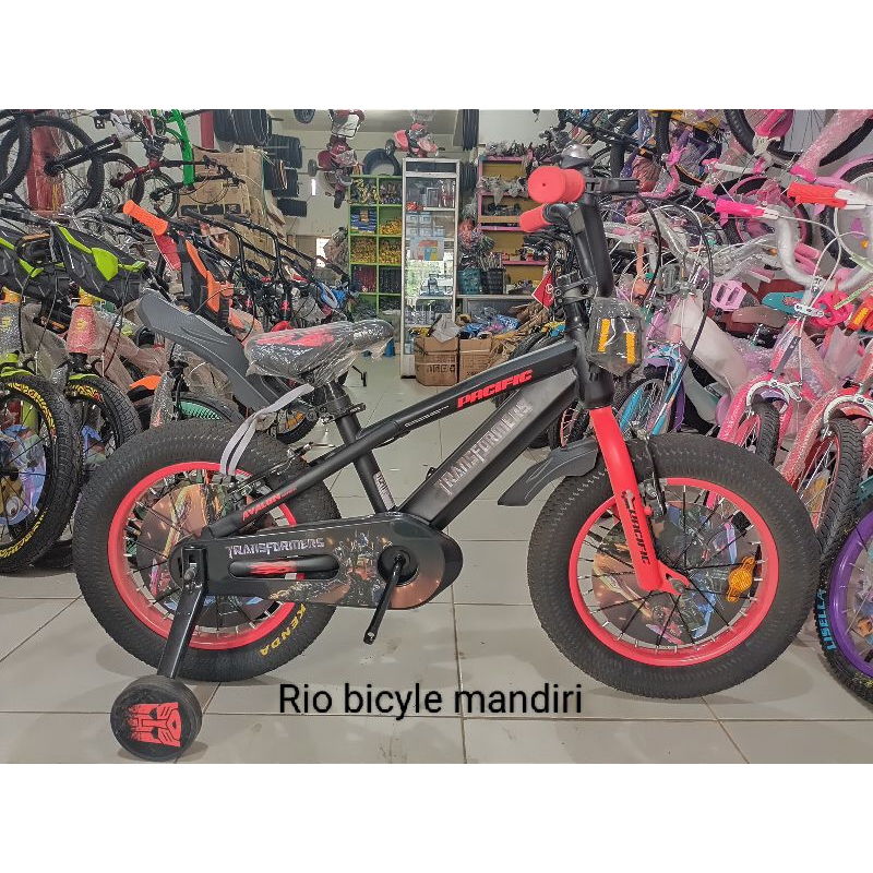 sepeda bmx pacific transformers ring 16 ban besar