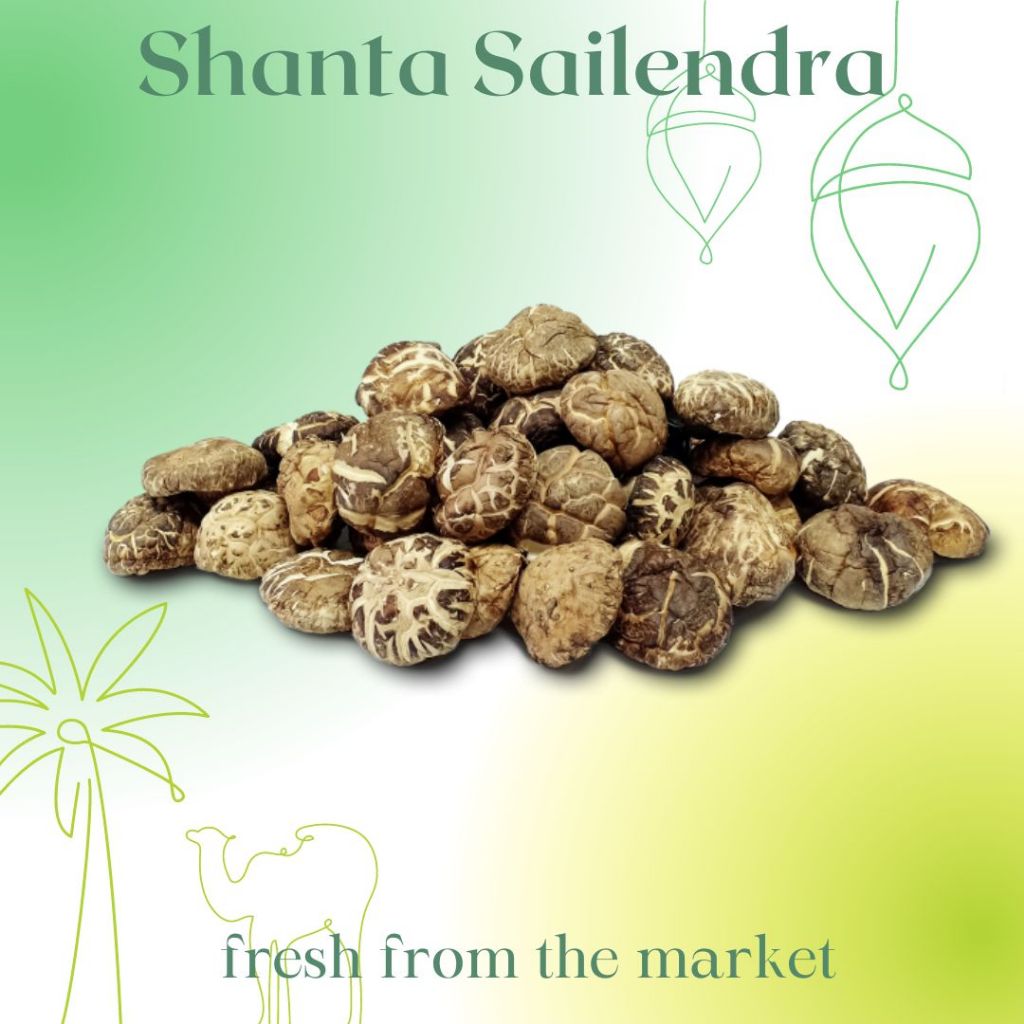 

JAMUR SHITAKE KERING 4-5 CM 100 GRAM